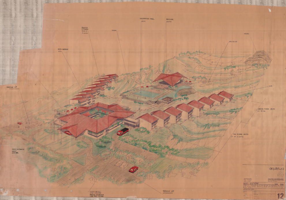 hotelaria serra azul